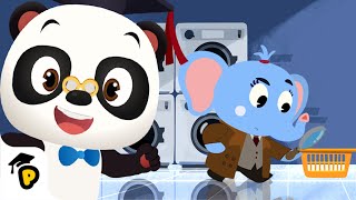 Meimei's missing shirt | Learn shapes and colors | Kids Learning Cartoon | Dr. Panda TotoTime