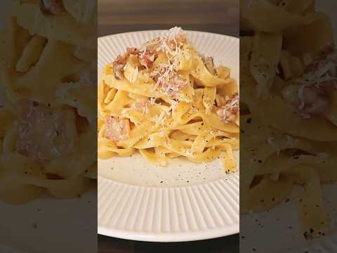 🇮🇹 Pasta carbonara as made in Italy - You'll be amazed by the results!