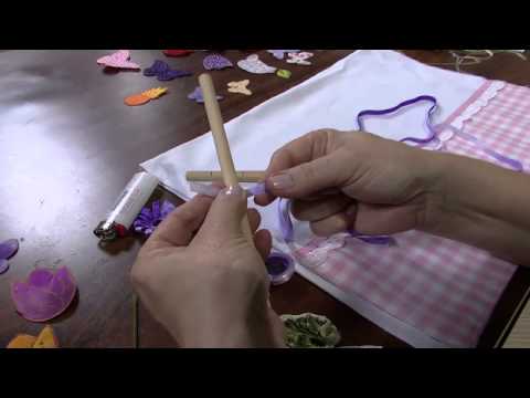 Mulher.com 06/20/2013 Beth Matteelli - Embroidery with Appliqué and Flower P1