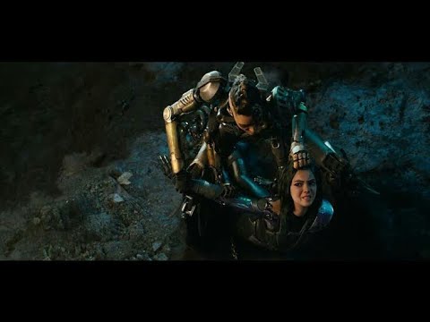 Bounty Hunter Chasing Alita | Alita Killed Screw-head Scene - Alita Battle Angel (2019)