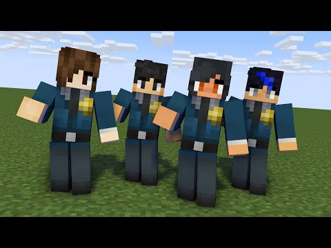 MONSTER SCHOOL : SKIRRI POLICE APHMAU AND FRIENDS - MINECRAFT ANIMATION