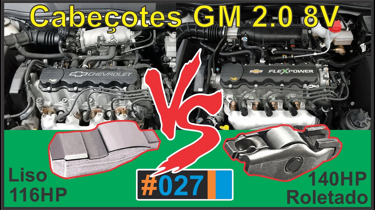 Astra 140 cavalos. De onde vem essa potência a mais do motor 8V com balancin roletado? - BURNOUT 027