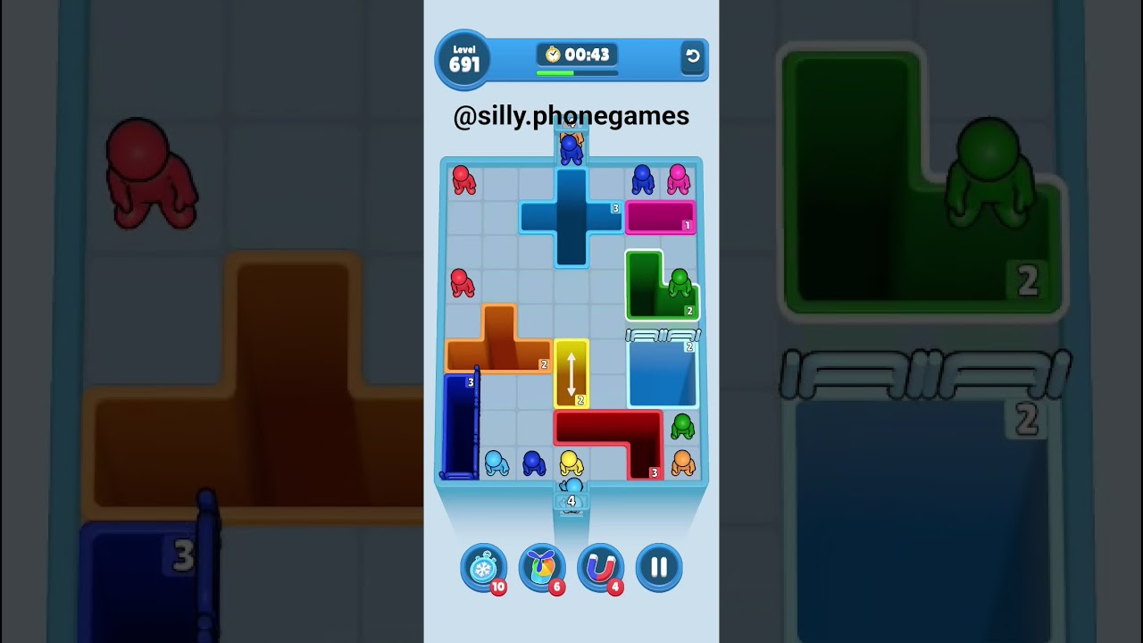 Drop Away Level 691 Walkthrough Solution