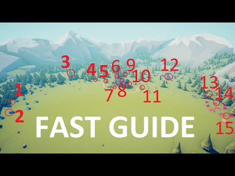 15 SECRET LEGACY UNITS LOCATION - TABS (Totally Accurate Battle Simulator ) FAST GUIDE
