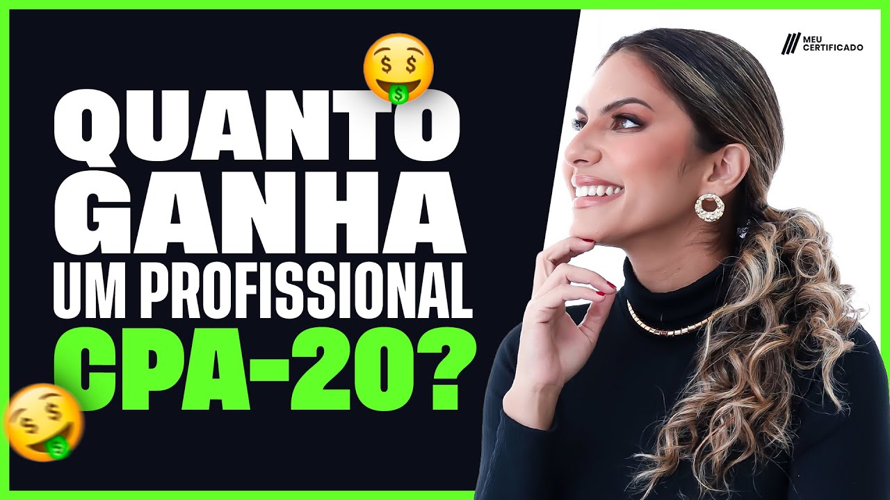 Quanto ganha quem tem a Certificação CPA20? 💰💰