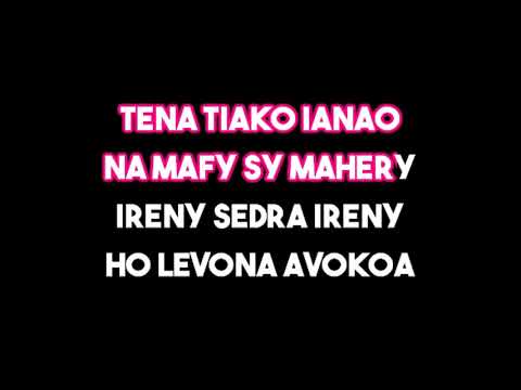 Nanie - Satria tiako ianao (FULL KARAOKE)