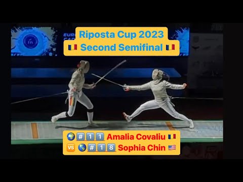 Riposta Cup 2023 CWS - L4 - Amalia Covaliu ROU v Sophia Chin USA