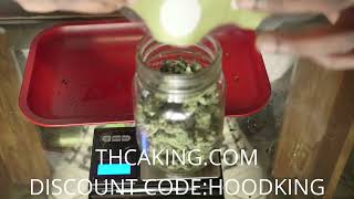 BLACK ICE flower strain THCA KING Review