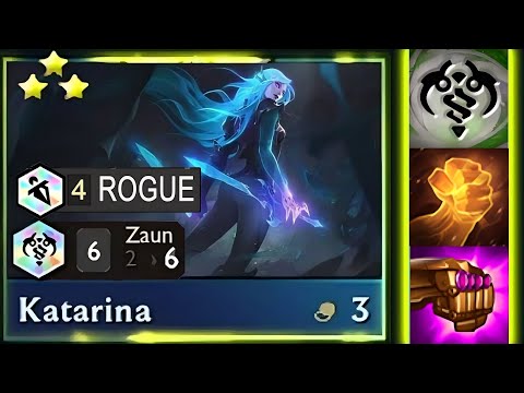 Unleashing the Power of Katarina and Ekko: 3-Star 4 Rogue and 6 Zaun in TFT Set 9