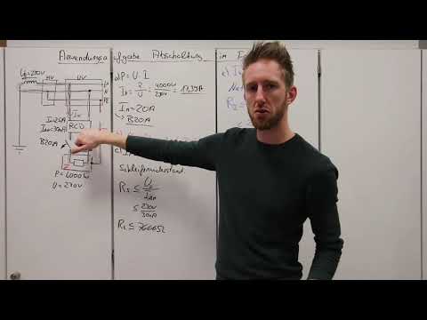 Anwendungsaufgabe 1 - Abschaltung durch RCD und LS