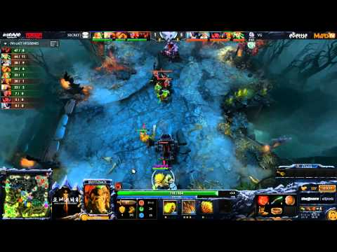 Secret vs Vici Gaming - Game 3 (Dota 2 Asia Championships) - LD & Lumi