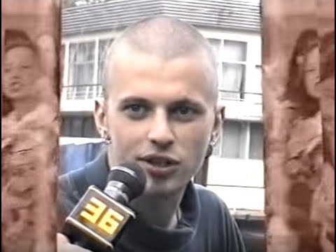 Фильм о группе "Пилот" (1996-2003). Архивное видео. Илья "Черт" Кнабенгоф, жизнь гастрольная.