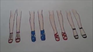 Sinem Moda - Ayakkabı Çizimi