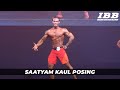 Saatyam Kaul Posing at IHFF Sheru Classic 2019 Mumbai