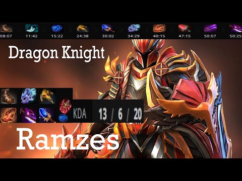 Ramzes Dragon Knight Mid Gameplay Patch 7.31b  - Dota 2 Full Gameplay player perspective.