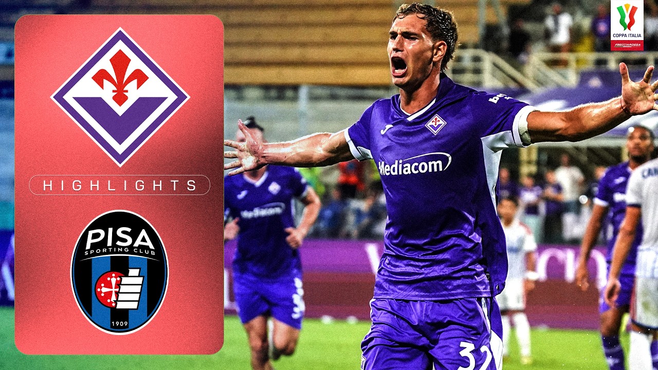 La Viola Conquista gli Ottavi | FIORENTINA-PISA | HIGHLIGHTS | COPPA ITALIA FRECCIAROSSA 2026/27