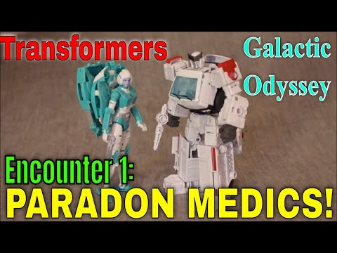Transformers WFC Galactic Odyssey Encounter 1 Ratchet and Lifeline - GotBot true Review NUMBER 778