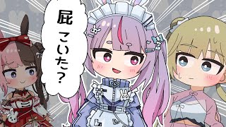 【手描き】配信中にとんでもない疑惑をかけられる英リサ【ぶいすぽっ!/一ノ瀬うるは/橘ひなの/如月れん/兎咲ミミ/英リサ】【マンガ動画/アニメ/VTuber】