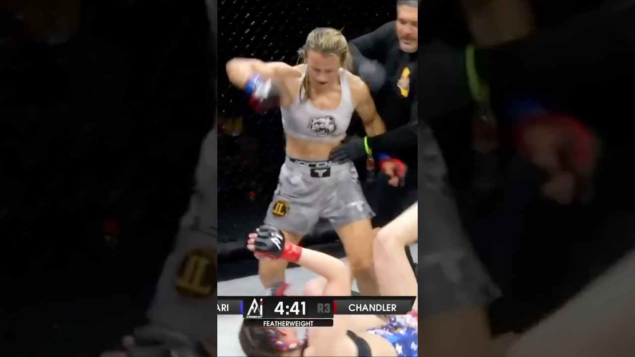 "The Bear" Forrest Molinari Mauls her Opponent | A1 Combat 33