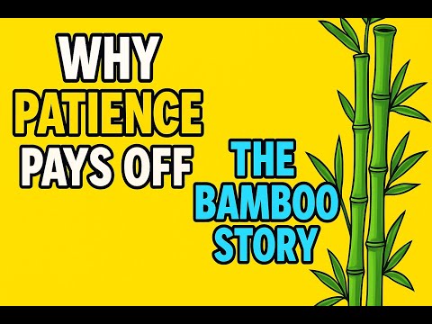 Why Patience Pays Off: The Bamboo Story