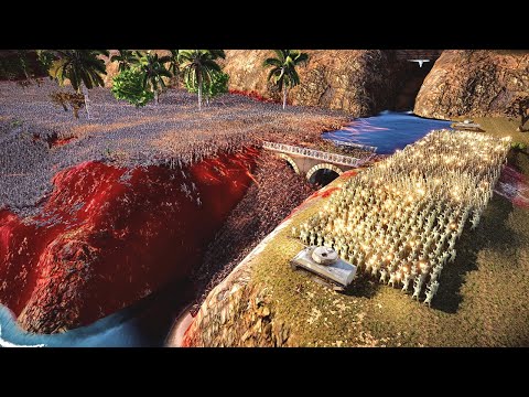 CAN SHRIMPS & WW2 Soldiers PROTECT BRIDGE FROM 230,000 ZOMBIES - UEBS 2