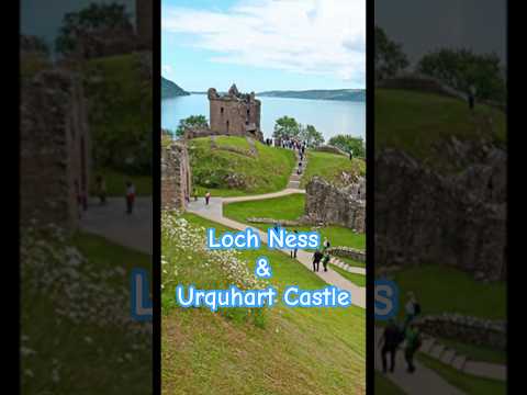Loch Ness & Urquhart Castle #epictoursscotland #scottish castle #travel #lochnessmonster