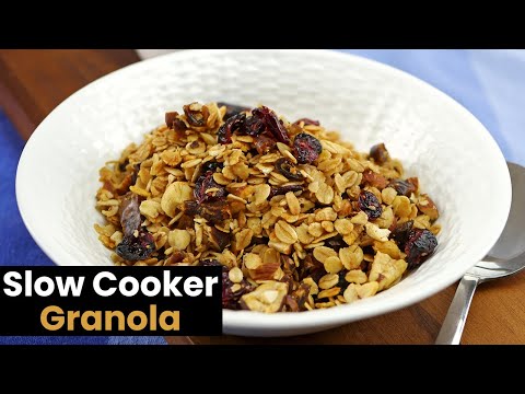 Homemade Slow Cooker Granola