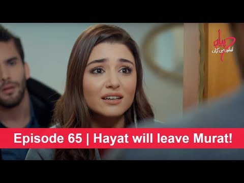 Pyaar Lafzon Mein Kahan Episode 65 | Hayat will leave Murat!