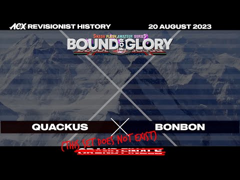 Quackus (i don't know) vs bonbon (i don't care) - "Grand" "Finals" - SFAS: Bound for Glory