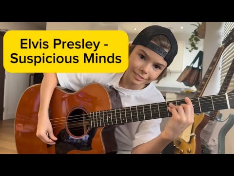 Cover How do I learn to play a new song on guitar? - Suspicious Minds by Elvis Presley