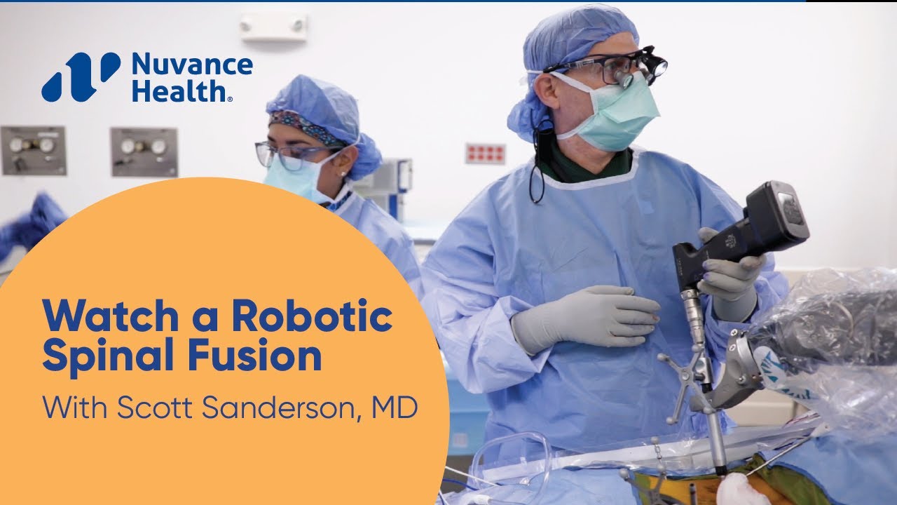 Watch a Robotic Spinal Fusion Surgery
