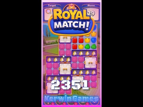 Royal Match Level 2351 - No Boosters Gameplay