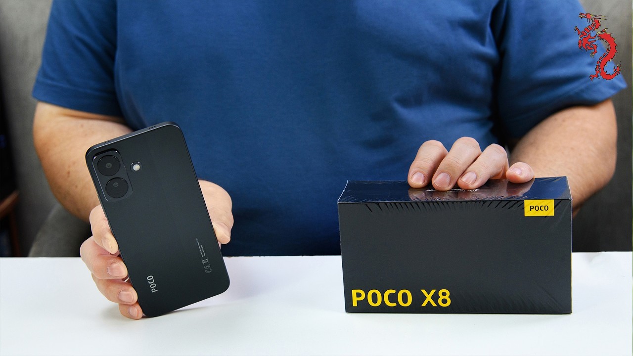 Много экрана, батареи и защиты в новом POCO X8 //Подробная распаковка