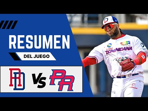 DOMINICAN REPUBLIC VS PUERTO RICO PR | GAME SUMMARY | SHOWDOWN