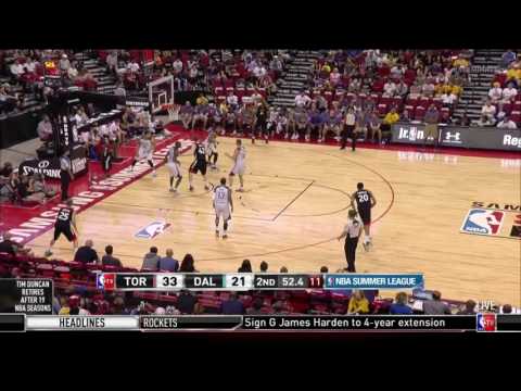 Delon Wright Highlights - July 11, 2016