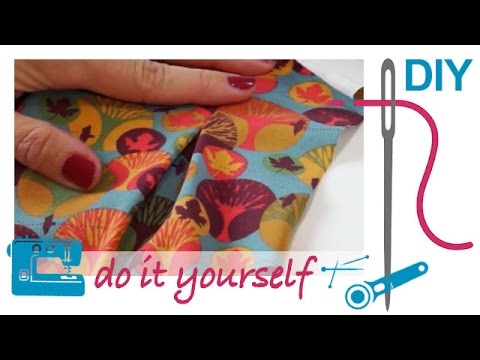 Nählexikon von A–Z – Falten und Kellerfalte nähen - Nähen lernen mit Zierstoff