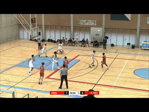 U18 National 2022-23, tour intermédiaire, Grasshopper-Pully Lausanne Foxes 67-75 (39-33)
