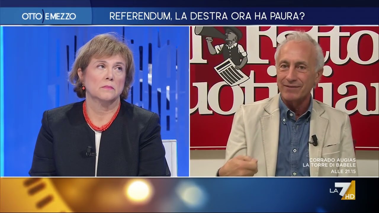 Giustizia, Travaglio: "Popolo missino si riconosce in Borsellino e quando vede i forzisti con ...