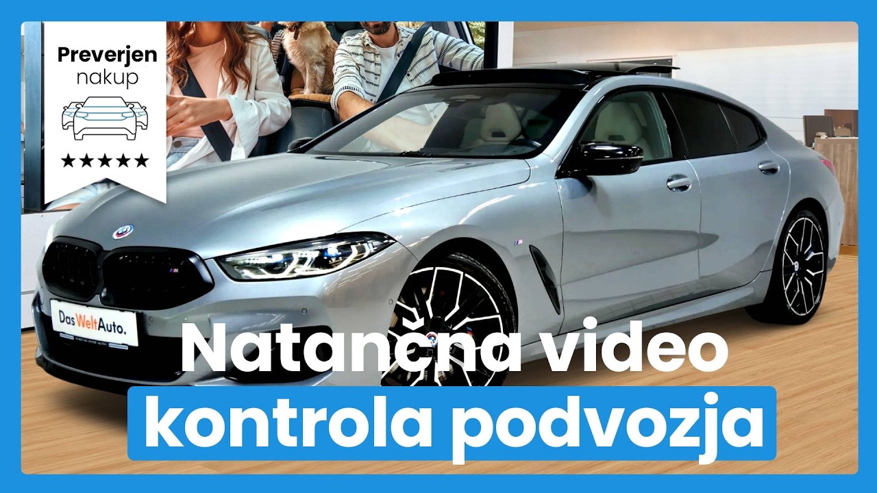 BMW serija 8 Gran Coupe M850i xDrive Gran Coupe -SLO VOZILO-LASER ŽAROMETA