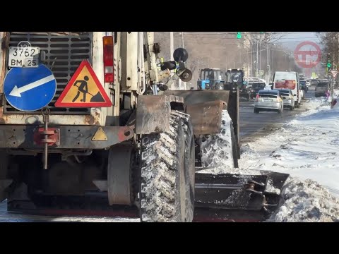 ❄️ Снег снова проверяет Уссурийск на прочность