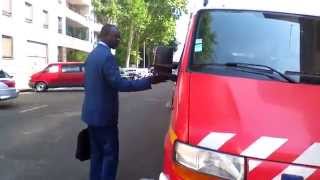 le maire de keur massar et l'association des sénégalais de lyon