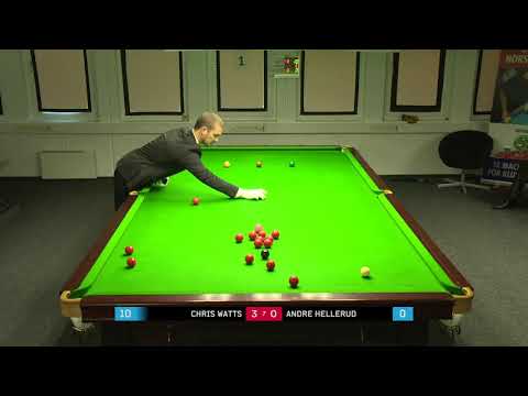 Final - Snooker NM 2019: Christopher Schou Watts v Andre Hellerud - Frame 4