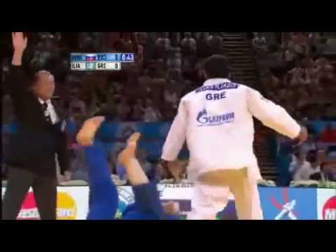 JUDO 2011 World Championships  Ilias Iliadis GRE   Kirill Denisov Кирилл Денисов RUS online video cu