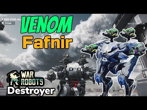 Venom Fafnir MK3- High Damage output | War Robots Gameplay