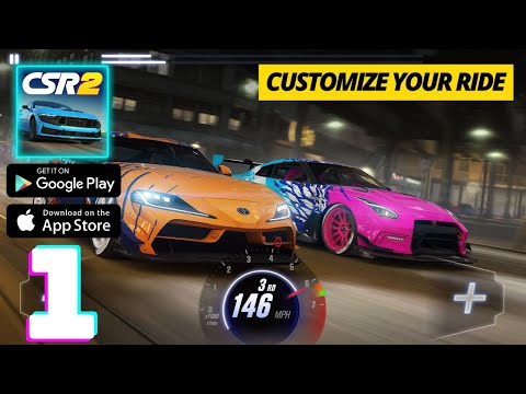 CSR 2 Realistic Drag Racing Gameplay Walkthrough Part 1 (iOS, Android) - YouTube