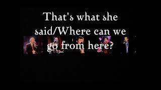 A night out with the Backstreet Boys - That&#39;s What She Said/ Where Can We Go From Here (Subtitulada)