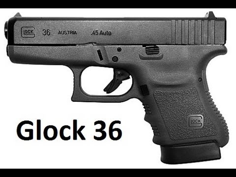 Glock 36 and the Pearce +1 grips