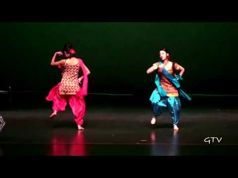 'Barso re megha', bhangra style in girls