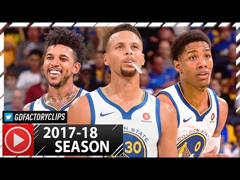 Stephen Curry, Nick Young & Patrick McCaw PS Highlights vs Kings (2017.10.13) - TOO GOOD!