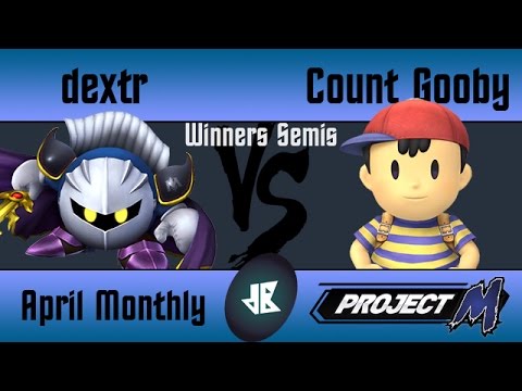 [PM] dB April 2017 Monthly - dextr (Meta Knight) vs Count Gooby (Ness) - Winners Semis